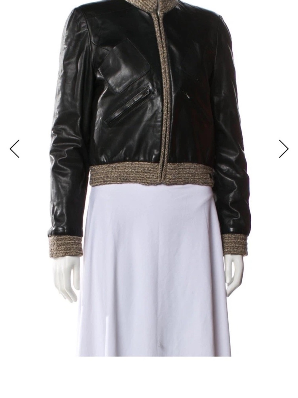 Black Chanel Vintage 2003 Jacket FR 38